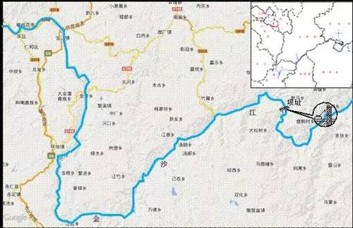 乌东德水电站工程地理位置示意图 来自网络